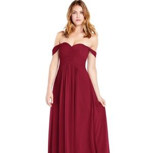 Burgundy Bridesmaid Dress